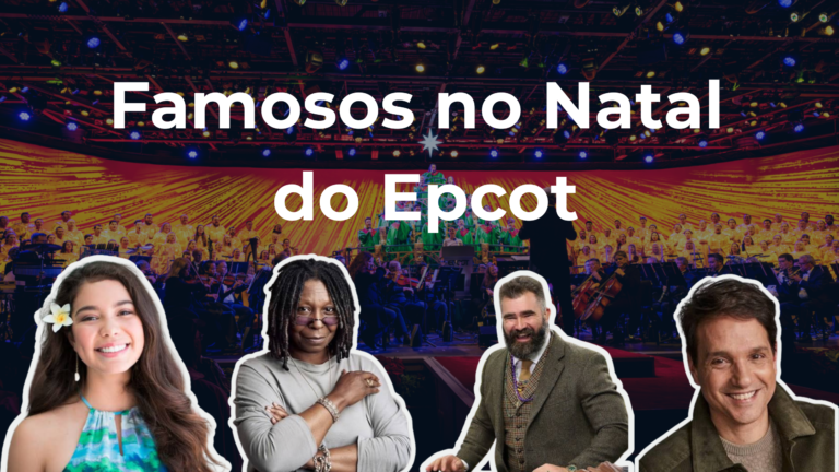 EPCOT | Apresentadores do The Candlelight Processional